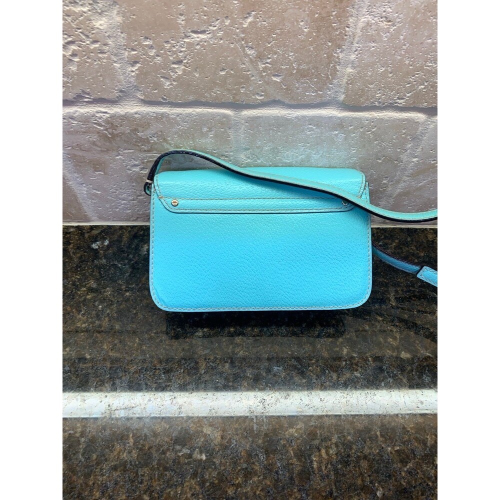 Kate Spade Wellesley Flynn Tiffany Blue Crossbody Purse EUC - Picture 2 of 8